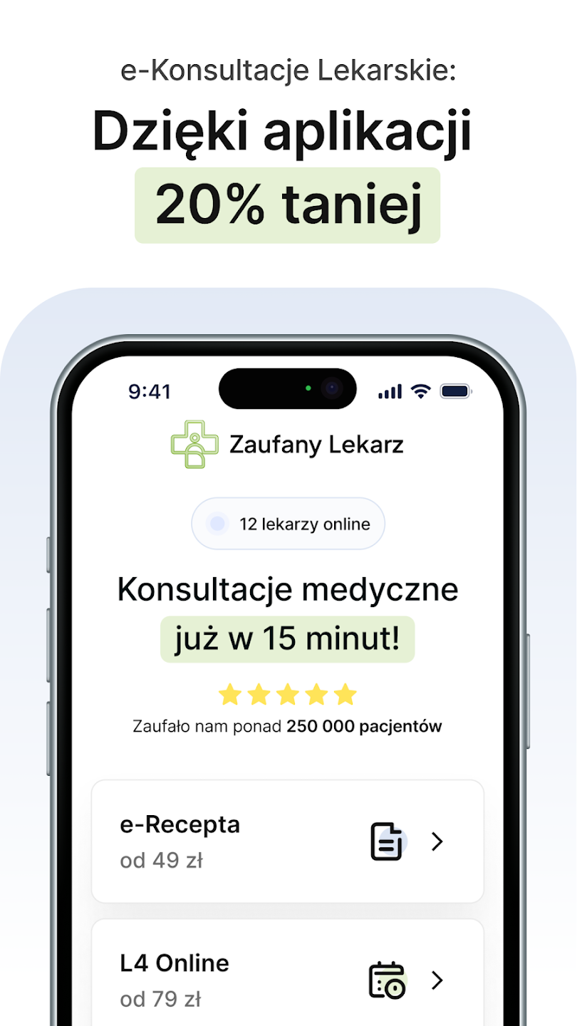 ZaufanyLekarz.pl aplikacja